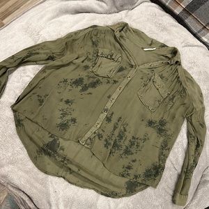 Free people button down